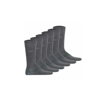 Afbeelding van BOSS 6ER PACK Finest SOFT Sokken, Heren, Maat: 39 42, Grau