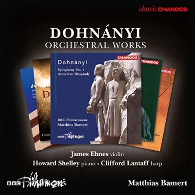 Afbeelding van James Ehnes, BBC Philharmonic Orchestra, Matthias Bamert Dohnányi: Orchestral Works (5 CD)