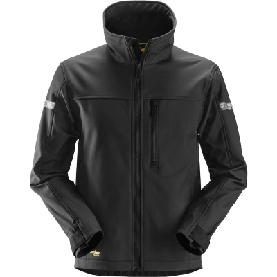 Afbeelding van Snickers Allroundwork, Softshell Jack, Zwart (0404), XXXL