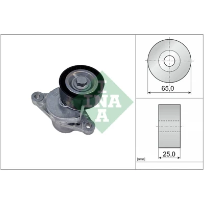 Afbeelding van Ina Spanner poly V riem 534 0655 10