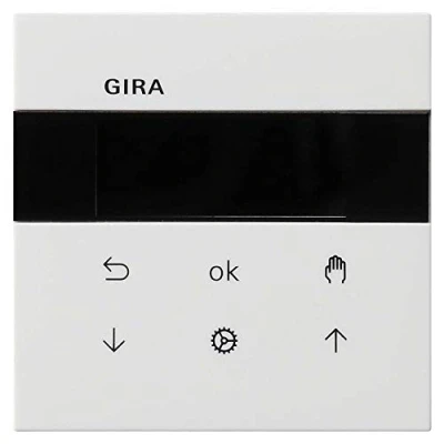 Afbeelding van Gira System 3000 Jaloezie/schakelklok display F100 zuiver wit