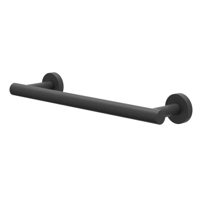 Afbeelding van IVY badgreep 30cm enkel Mat Zwart PVD