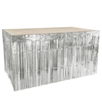 Afbeelding van Boland Tafelrok metallic Zilver