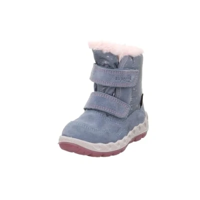 Afbeelding van superfit Icebird meisjes Sneeuwschoen, Blauw roze 8010, 30 EU Smal