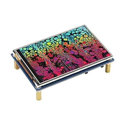 Afbeelding van Waveshare 3,5 inch lcd aanraakscherm voor Raspberry Pi Pico, 480 x 320 IPS scherm, SPI 65K kleuren, touchscreen display Pico