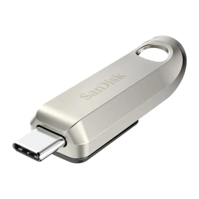 Afbeelding van SanDisk Ultra Luxe USB C EXT 512 GB 3.2 G1 Premium Metal