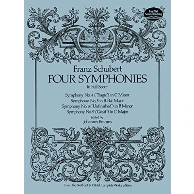Afbeelding van Franz schubert: four symphonies