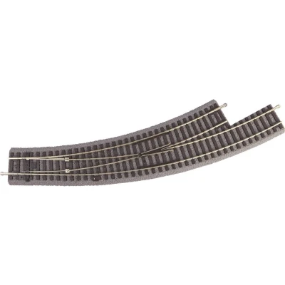 Afbeelding van H0 Piko A rails 55427 Gebogen wissel 1 stuk(s)