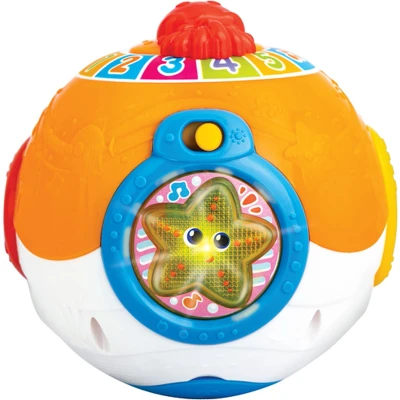 Afbeelding van WINFUN Roll ‘N Learn Activity Ocean Ball met leuke geluidjes, vrolijke melodietjes en knipperlicht