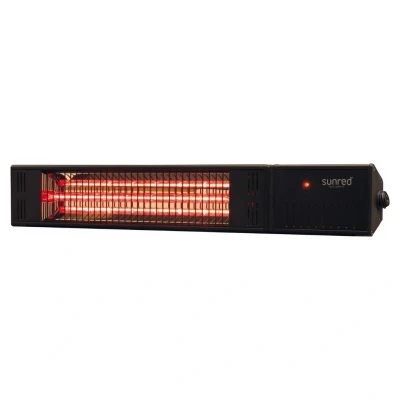 Afbeelding van Sunred Heater Fortuna Ultra Wall Black 1500 Watt