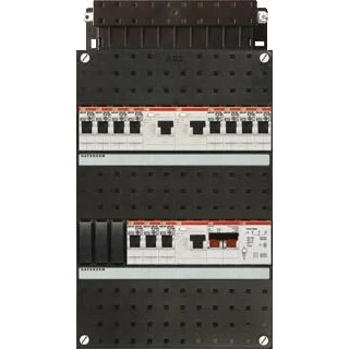 Afbeelding van ABB Hafonorm groepenkast HAD343433 222T+H42 1 fase 11 groeps+ beltra