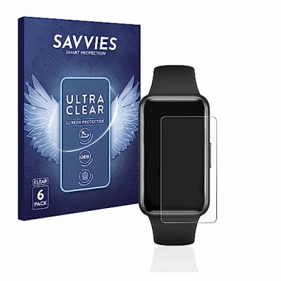Afbeelding van Savvies (6 Stuks) Schermbeschermer voor Huawei Band 7 Screen Protector Ultra Transparant