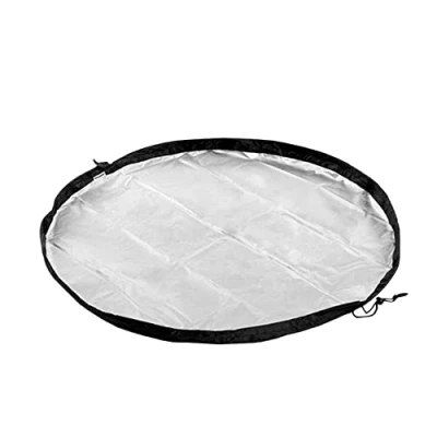 Afbeelding van InnovaGoods 2 in 1 Kleedkamer Mat &amp; Waterproof Tas 90 x 5 cm
