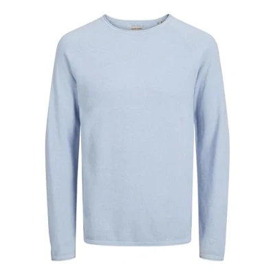 Afbeelding van Jack &amp; Jones Jjehill CREW NECK NOOS Trui, Heren, Maat: XS, Cashmere blue