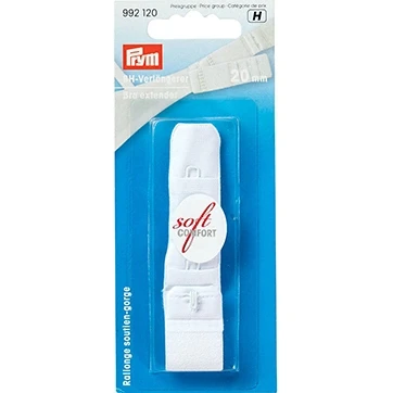 Afbeelding van BH Verlengstuk Soft Comfort Wit 20mm 86% Polyamide, 14% Elastan