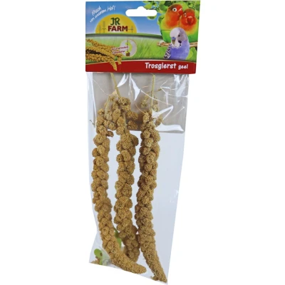 Afbeelding van 8x JR Farm Trosgierst Geel Parkiet &amp; Grasparkiet 75 gr