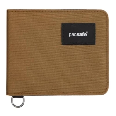Afbeelding van pacsafe RFIDsafe Bifold Wallet Tan