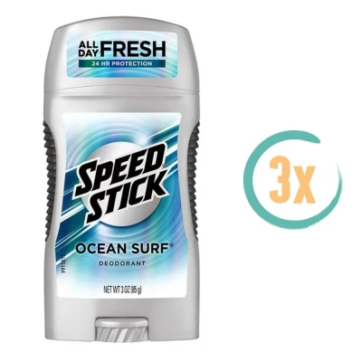 Afbeelding van Speed Stick Men Ocean Surf 3 x 85 Gram