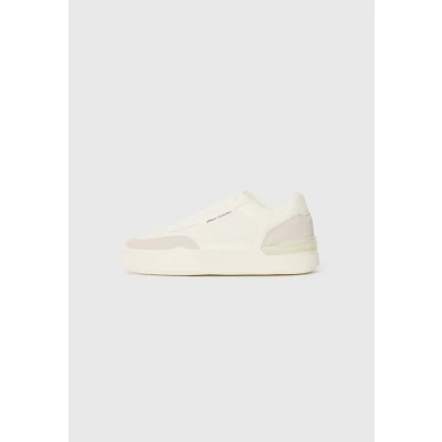 Afbeelding van Armani Exchange Sneakers laag, Heren, Maat: 46, Off white Imitatieleer/ textiel
