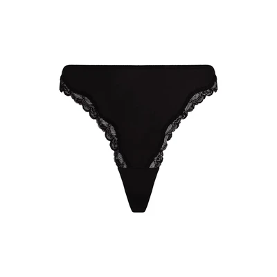 Afbeelding van Calvin Klein String, Dames, Maat: XS, Black