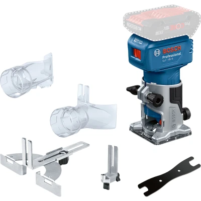 Afbeelding van Bosch Blauw GLF 18V 8 Professional accu Kantenfrees Zonder en lader In doos 06016C6000
