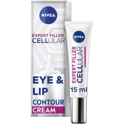Afbeelding van Nivea Hyaluron Cellular Filler + Firms Anti Wrinkle Cream Under Eyes 15Ml