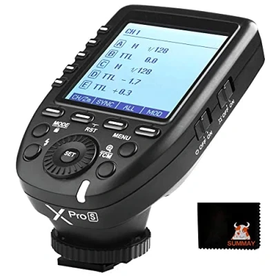Afbeelding van Godox XPro S TTL flitstrigger 1/8000s hogesnelheidssync 2,4G radiozender voor Sony camera&#039;s a77II a7RII a7R a58 a99 ILCE6000L a9 A7R,