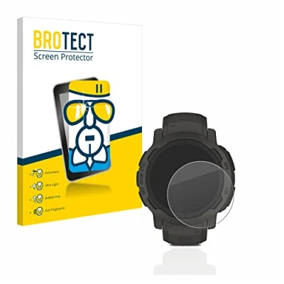 Afbeelding van BROTECT Glas Screen Protector voor Garmin Instinct 2 Solar Schermbeschermer [9H Hardheid, Beschermglas Folie niet Gehard Glas]