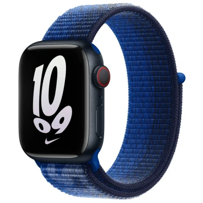 Afbeelding van Apple Watch Strap 41mm Game Royal/Midnight Navy Nike Sport Loop