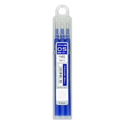 Afbeelding van Pilot Frixion Ball Pen Refill 05 Pack van 3, Blauw (LFBKRF30EF3L)