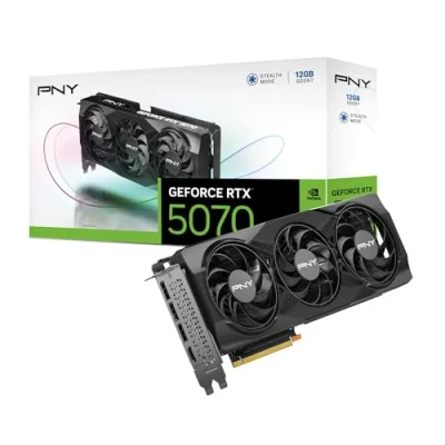 Afbeelding van PNY GEFORCE RTX™ 5070 12GB Triple Fan Graphics Card DLSS 4
