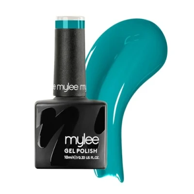 Afbeelding van Mylee Gel Nagellak 10ml [The Real Teal] UV/LED Gellak Nail Art Manicure Pedicure, Professioneel &amp; Thuisgebruik [Blue Range] Langdurig en gemakkelijk aan te brengen