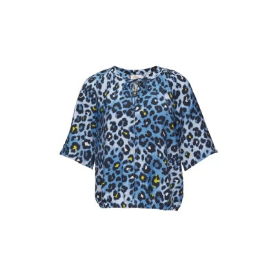 Afbeelding van s.Oliver Shape MET Elastische ZOOM Blouse, Dames, Maat: 36, Hellblau