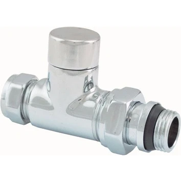 Afbeelding van Riko luxe regeltee 1/2&#039;&#039;x15 (M22) knel recht chroom