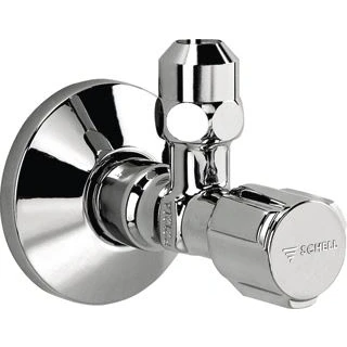 Afbeelding van Schell Comfort hoekregelkraan met rozet 1/2&quot; zd x 10 mm chroom