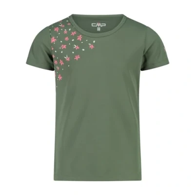 Afbeelding van CMP Uniseks T shirt voor kinderen en jongens, Salie, 98
