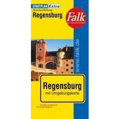Afbeelding van Falk Stadtplan Extra Standardfaltung Regensburg