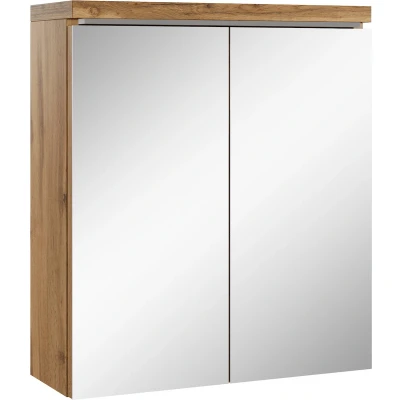 Afbeelding van Badplaats Spiegelkast Toledo 60 x 20 cm eiken