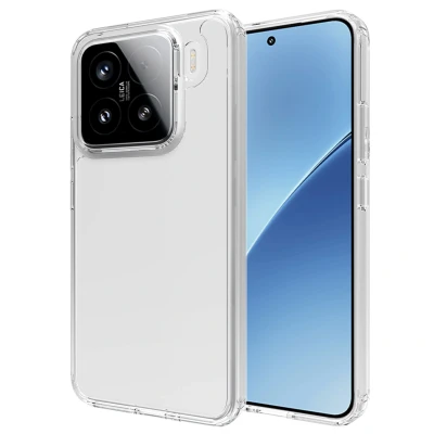 Afbeelding van Xiaomi 15 Hoesje Kunststof Accezz Softcase/Backcover Transparant Telefoonhoesje Shockproof/Valbescherming