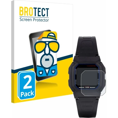 Afbeelding van BROTECT Screenprotector voor Casio W 800H 1AVES Folie Beschermfolie matte (2 Stuks)