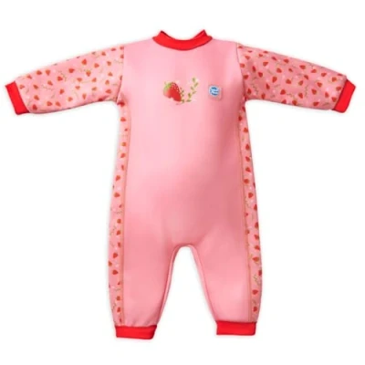 Afbeelding van Splash About Warm in One Baby Wetsuit, Strawberry Field, 12 24 Maanden