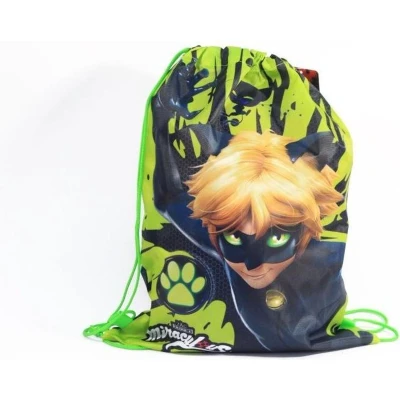 Afbeelding van Miraculous Ladybug Cat Noir zwemtas / gymtas
