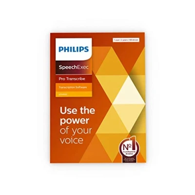 Afbeelding van Philips LFH4522 SpeechExec Pro Transcribe software 11 1 user/ 2 jaars licentie, Windows 11/10