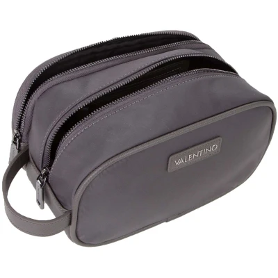 Afbeelding van VALENTINO toilettas Cardano Soft Cosmetic Case Grigio groen