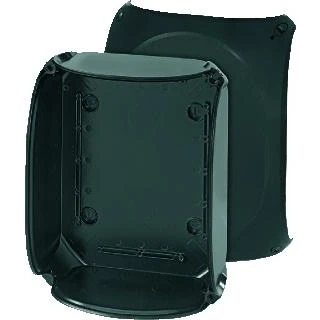 Afbeelding van Hensel kabeldoos leeg gladde wand weerbestendig zwart ip66 ip67 kf 2500 c