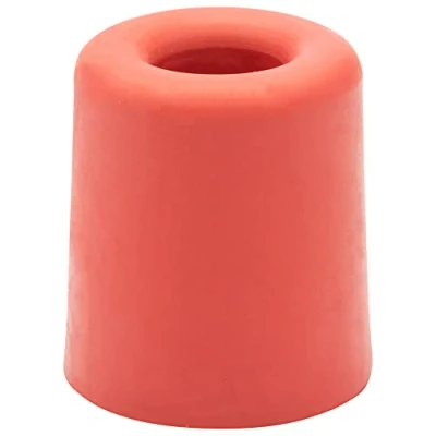 Afbeelding van WAGNER Vloer deurstopper/muur deurstopper VULKAANO MEDIUM diameter Ø 31 x 34 mm, buffer uit hoogwaardig massief rubber, rood, voor schroeven 15206121
