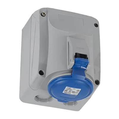 Afbeelding van Legrand cee opbouw contactdoos 230v 32a 2p a ip44 p17 tempra pro 555254