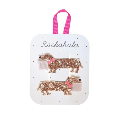 Afbeelding van Rockahula kids haarclipjes morris sausage dog 2st