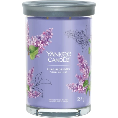 Afbeelding van Yankee Candle Geurkaars Large Tumbler met 2 lonten Lilac Blossoms 15 cm / ø 10