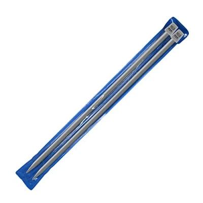 Afbeelding van Aluminium Breinaalden POWERTOOL 2 Stks/set 35 cm Lange Eenpuntige Klassieke Trui Sets (10 mm)